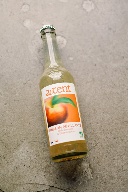ACCENT : LIMONADE PÊCHE & FLEUR DE SUREAU